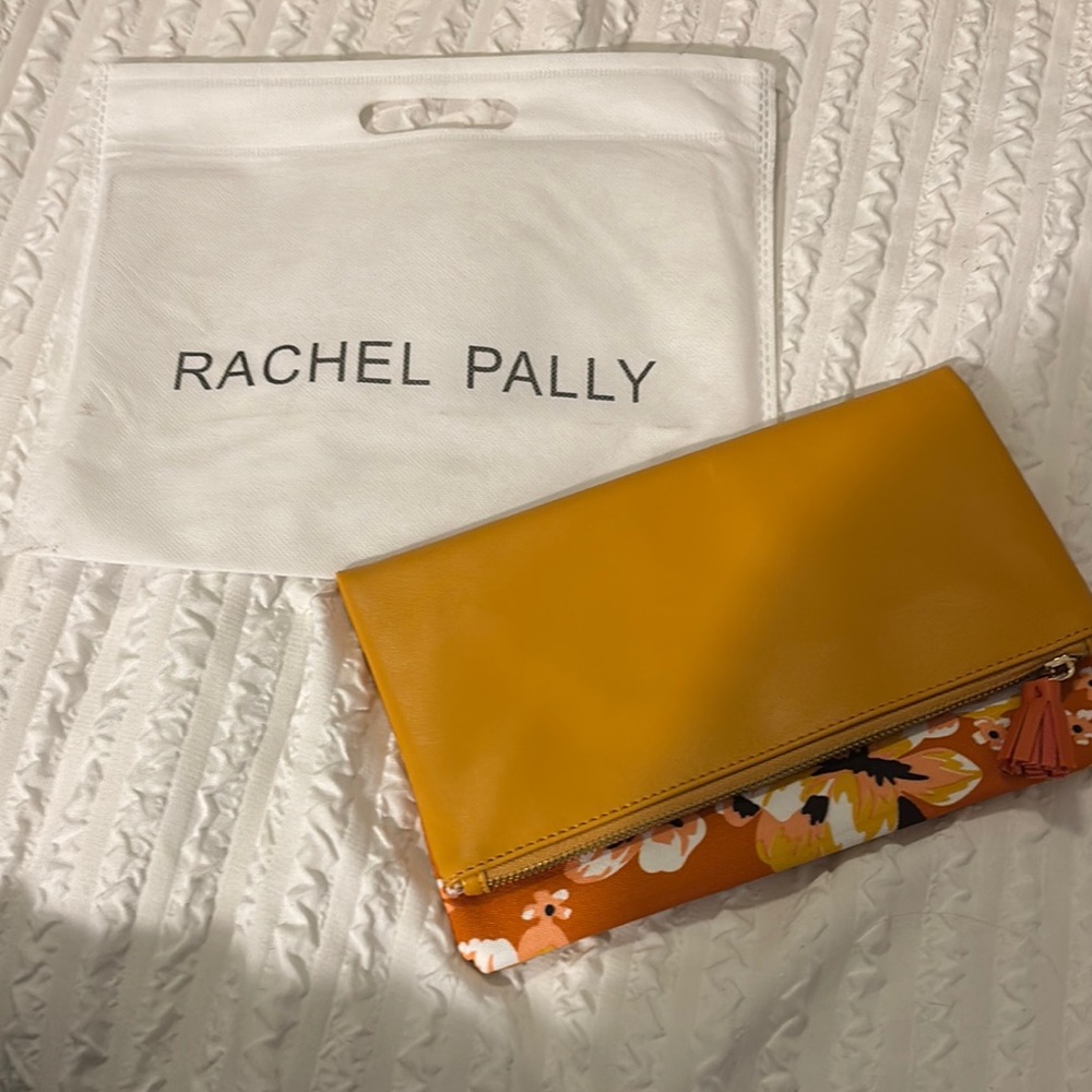 ❤️Rachel Pally Yellow Floral Clutch